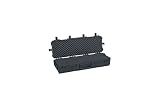 Pelican iM3220 Storm Case with Wheels for Multiple Firearms up to 42", Watertight, Padlockable Case, with Multilayer Solid Foam Interior, Black