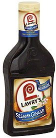 Lawry's, Sesame Ginger Marinade, 12oz Bottle (Pack of 3)