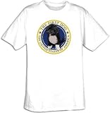 BO - THE FIRST DOG PRESIDENTIAL SEAL Portuguese Water Dog Obama Adult T-shirt Tee Shirt