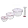 Vac 'n Store 3 Piece Bowl Set in Ruby