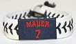 Minnesota Twins Joe Mauer Jersey Baseball Bracelet - Baseball Sports Merchandise