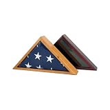Cadet II Flag Display Case for 5ft x 9.5ft Flag - Cherry Case