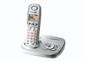 Panasonic KX-TG7321GS, Schnurlostelefon mit AB, strahlungsarm, silber