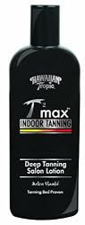 Hawaiian Tropic Tan Max Indoor Tanning Deep Tanning Salon Lotion, 8-Ounce Bottles (Pack of 2)