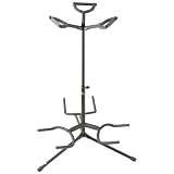 Stagg SG-A300BK Triple Guitar Stand in Black