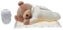 Prince Lionheart Original Slumber Bear with Silkie Blanket - Beige
