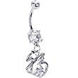 Luck Chinese Symbol Belly Ring