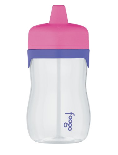 Thermos Foogo Phases Leak Proof Tritan Sippy Cup, 11 Ounce, Pink/Purple