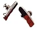 Kool Stop Dura Type Holder and Pads Pair Dual Compound Black/Salmon