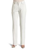 Lee Jeans Women's Misses Relaxed Fit Plain Front Pant, String, 16 Medium