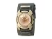 Kahuna 252-5413G Gents Watch with Brown Cuff Strap and Burnt Orange Dial