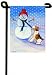 terrier16  - Wire Fox Terrier Frostys Helper Garden Flags