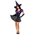 Rubies 2 56097 - Damenkost�m Storybook Witch (eingesetzte Satinbluse, Hexenhut, Handschuhe)