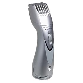 Remington MB-70 Titanium Vacuum Beard and Mustache Trimmer, Rechargeable