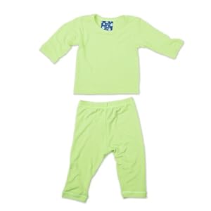 Kicky Pants Long Sleeved Pajama Set, Springgrass
