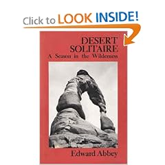 Desert solitaire: A season in the wilderness