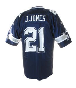 Dallas Cowboys Julius Jones Replica NFL Equipment Adult Team Color Jersey