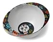 SugarBooger Kid's Deep Dish Bowl. Dia de los Muertos Collection. BPA free melamine dinnerware. ORE Originals.