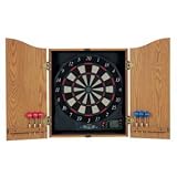 Halex 64572 Impact 4.0 SE Wood Cabinet ElectroLight Dartboard