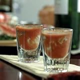 Eight Oyster Shooters in Glasses