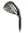 Cleveland CG15 Black Pearl Wedge (Men's Right-Handed, 58 Degree Loft, Standard Bounce, Traction Steel Shaft)