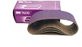 3M 81404 3-Inch x 21-Inch Purple Regalite Resin Bond 150 Grit Cloth Sanding Belt - 5 Pack