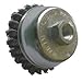Westward 4EDV1 Cup Brush, 5 In D, Steel, 0.0200 Wire