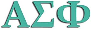 Officially Licensed Alpha Sigma Phi 8" x 3" Window Decal - Mint