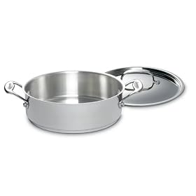 Cuisinart Chef's Classic Stainless 3-1 2-Quart Casserole with Cover by Cuisinart
