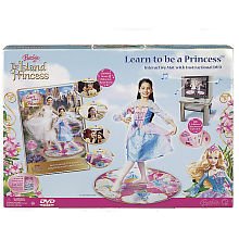 Barbie Island Princess Learn to be a Princess Interactive Mat with Instructional DVD by 