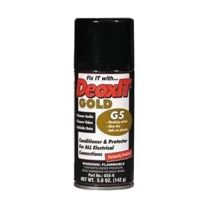 CAIG DeoxIT Gold G5 Spray Contact Conditioner 5 oz. by 