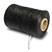 Waxed Lacing Cord, 500 Yard Spool, Black