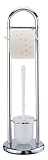 Wenko Exclusiv Stand WC-Garnitur Chrom m. Toilettenpapierhalter Modell Siena