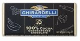 Ghirardelli Chocolate 100% Cacao Unsweetened Baking Bar, 4 oz.