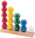 15 Wooden Ball Abacus Toy