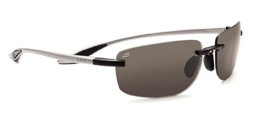 Serengeti Rotolare Sunglasses (Aluminum Polar PhD CPG) On Sale