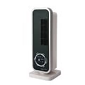 Nscessity Mini Tower Fan In Black Featuring 3 Speeds, Timer, Ioniser And Oscillation