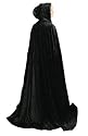 Black Adult Cloak