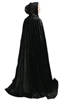Black Adult Cloak