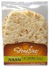 Stonefire Tandoori Garlic Naan Bread, 8.8 Ounce -- 18 per case.