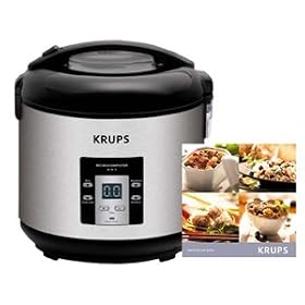 Krups RK7009 4-in-1 5-Cup Rice Cooker and Steamer by Krups