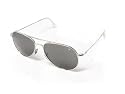 American Optical AO Flight Gear General Aviator Sunglasses 52 mm Silver Wire Spatula True Color 30577