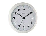 Acctim Economy Radio Controlled Wall Clock White