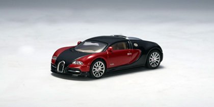 Childrens Toyshop  Toys : Diecast Model Bugatti EB 16.4 Veyron in Red and Black