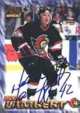 Darrin Madeley, Ottawa Senators, 1994 Leaf Autographed Card
