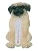 pug40  - Pug Dog Indoor Outdoor Thermometer Home Garden Decor