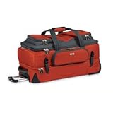 High Sierra 30-Inch Drop-Bottom Wheeled Duffel (Lava, Graphite)