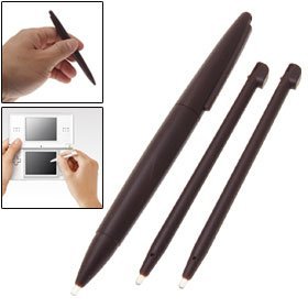Nintendo DSi XL Large Stylus & Regular XL Stylus - Burgundy Red