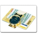 Steinhausen Time and Money Gold Watch Money Clip