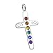 Cross Stainless Steel Pendant With Rainbow